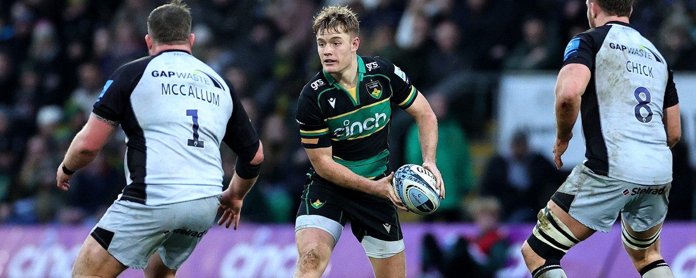 Fin Smith of Northampton Saints