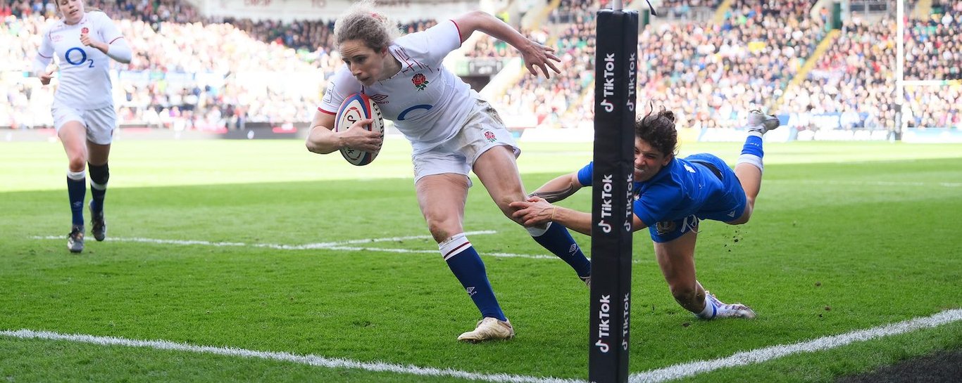 The Red Roses play in Northampton.