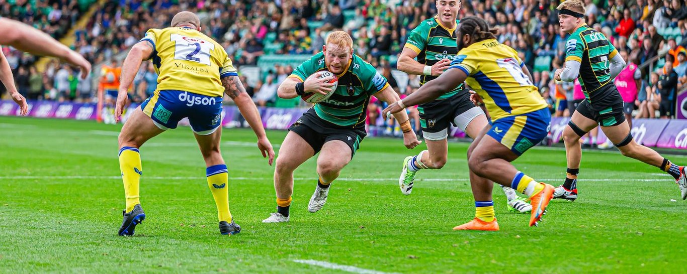 Robbie Smith of Northampton Saints