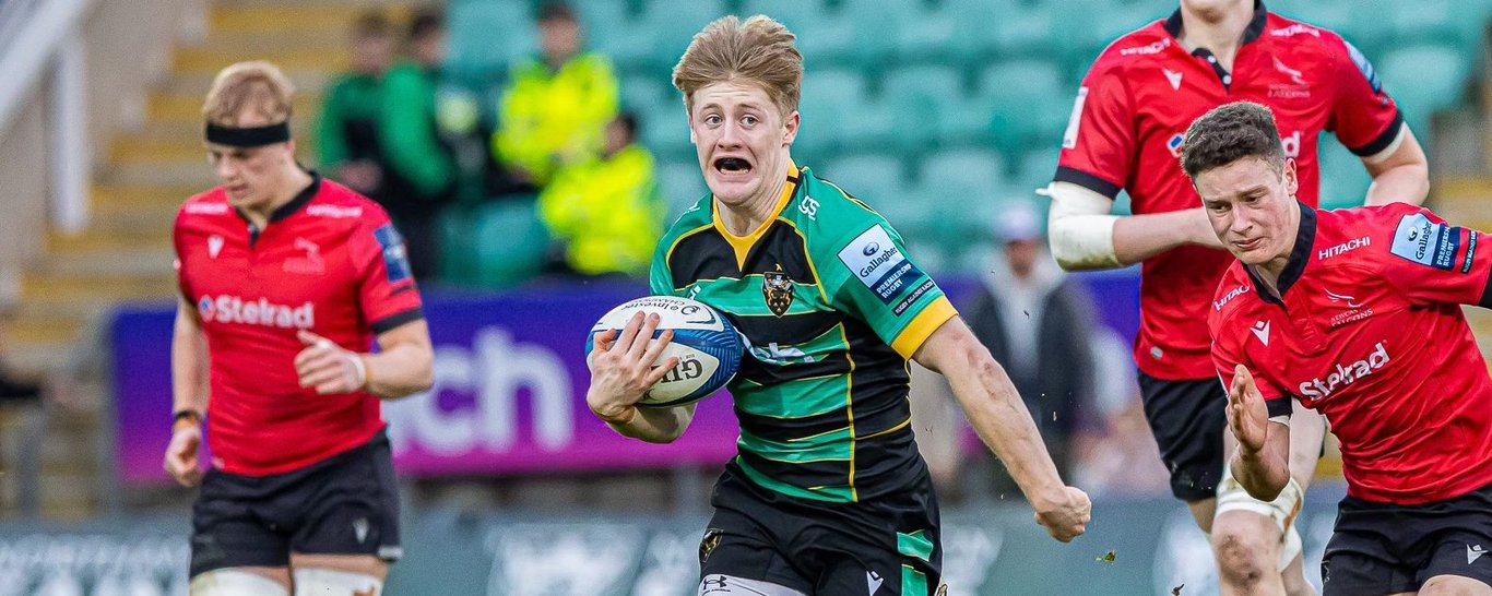 Rafe Witheat of Northampton Saints Under-18s Academy.