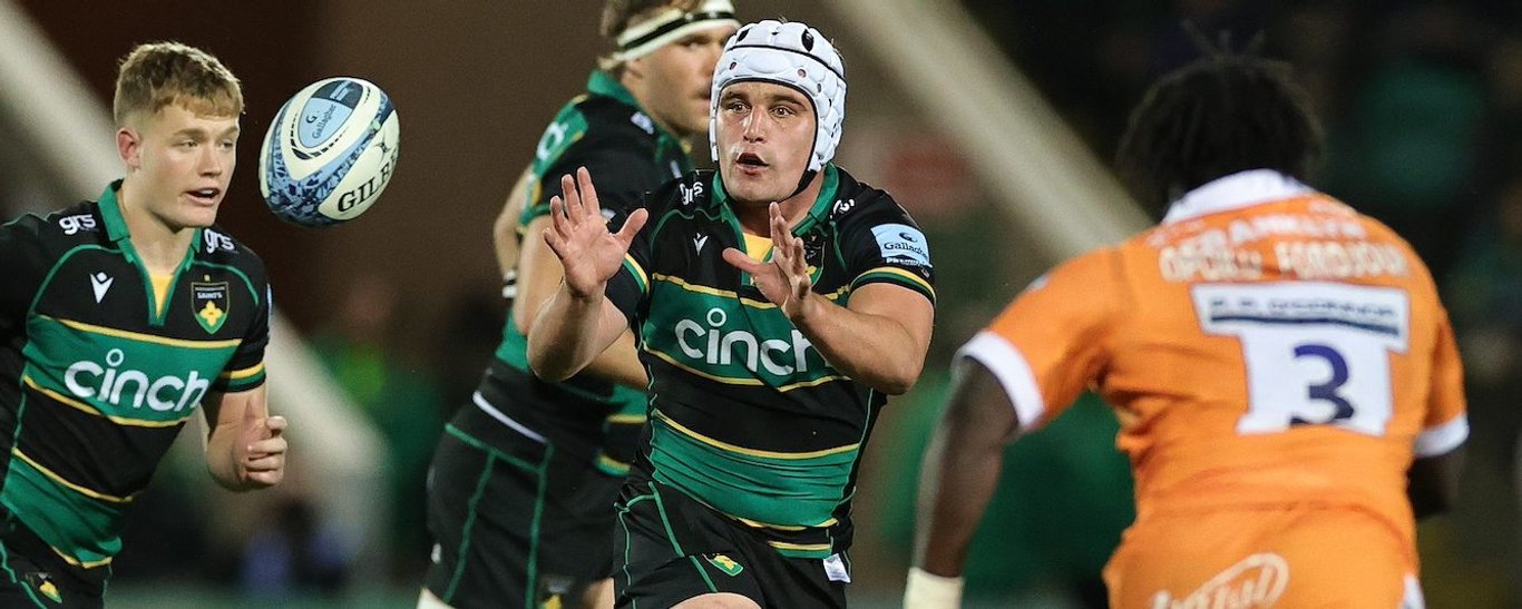 Curtis Langdon of Northampton Saints