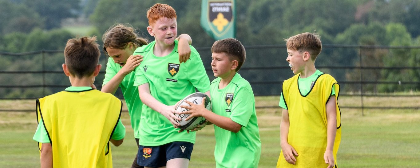 Northampton Saints Community residential camps at Stowe School.