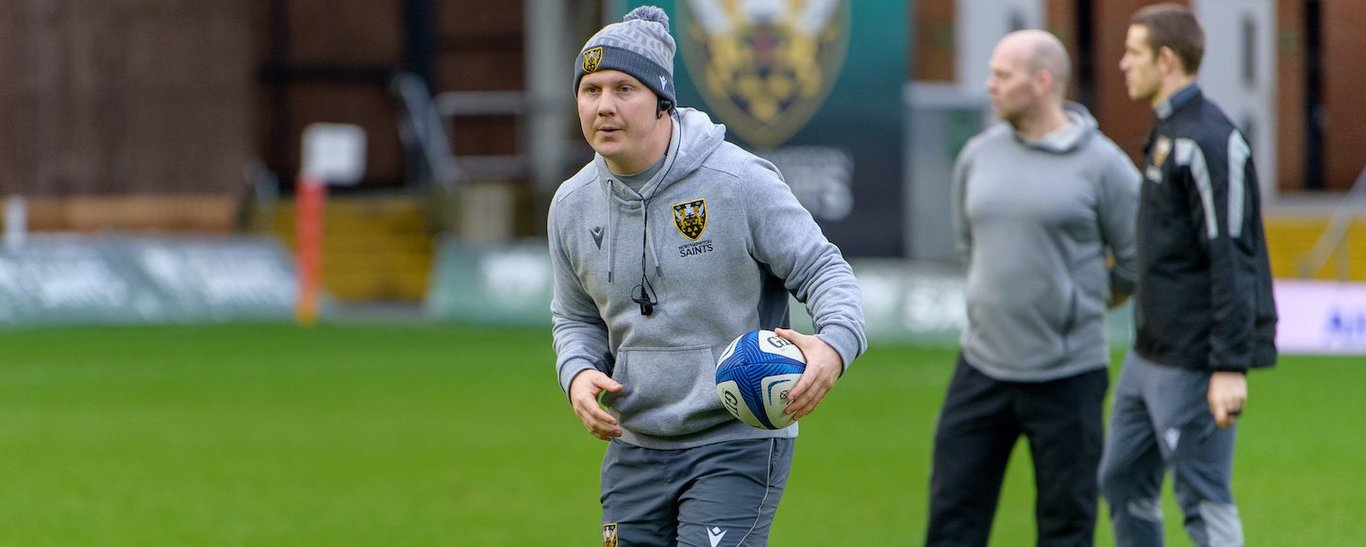 Charlie Reed of Northampton Saints