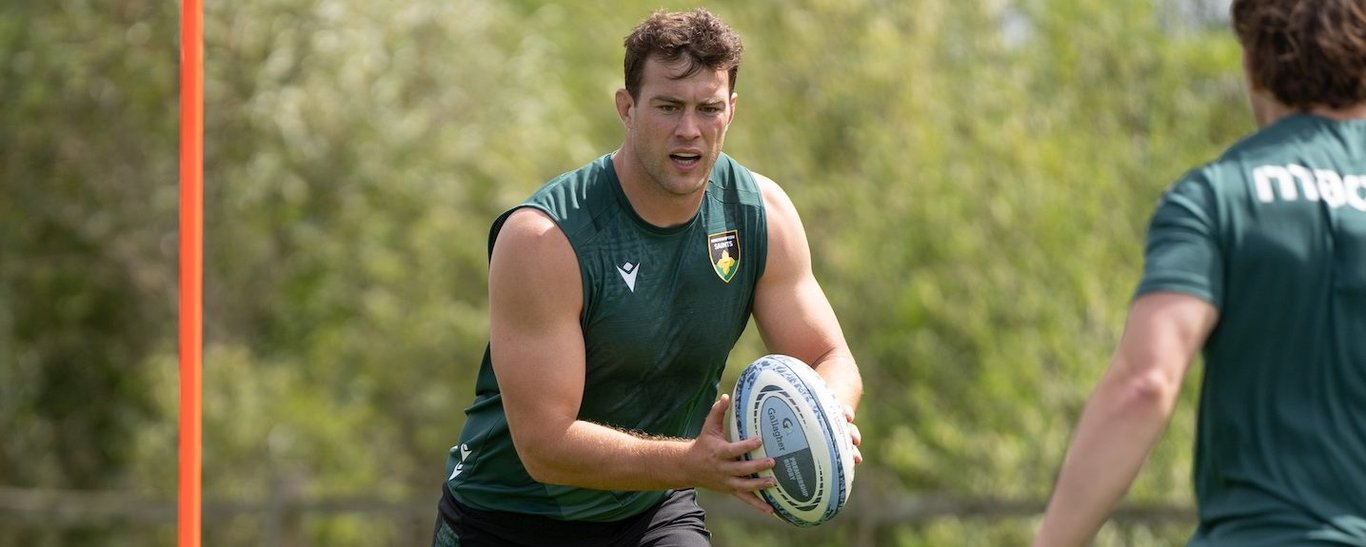 Callum Hunter-Hill of Northampton Saints