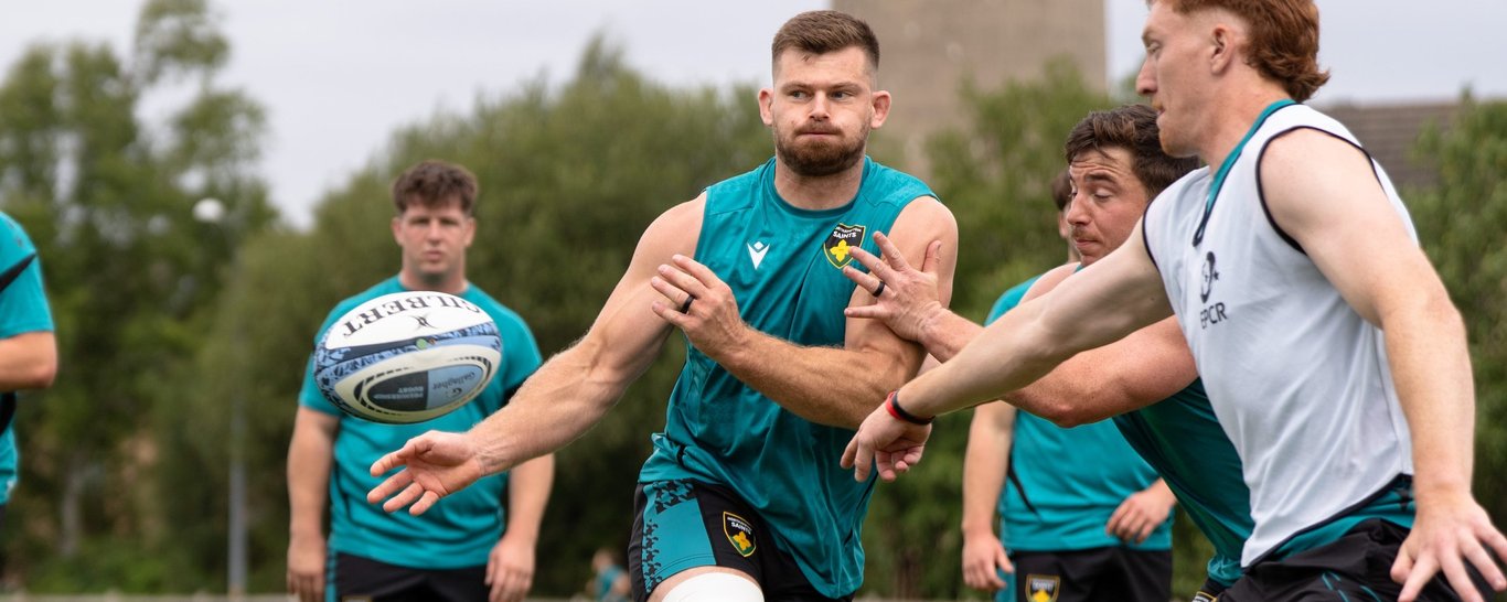 Sam Graham of Northampton Saints