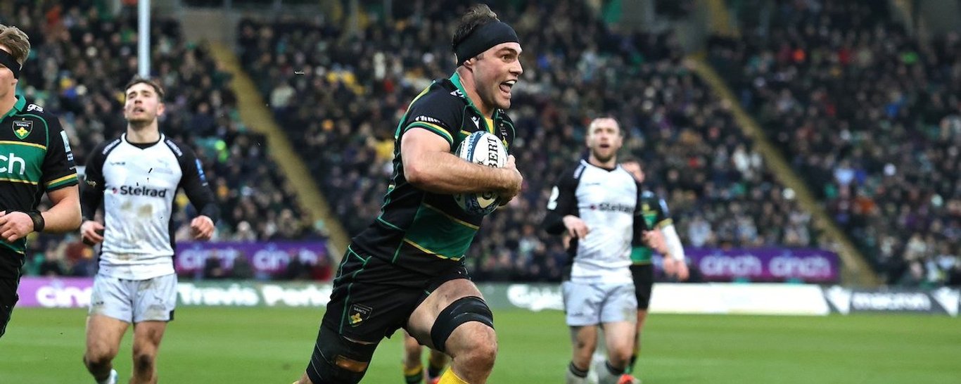 Josh Kemeny of Northampton Saints