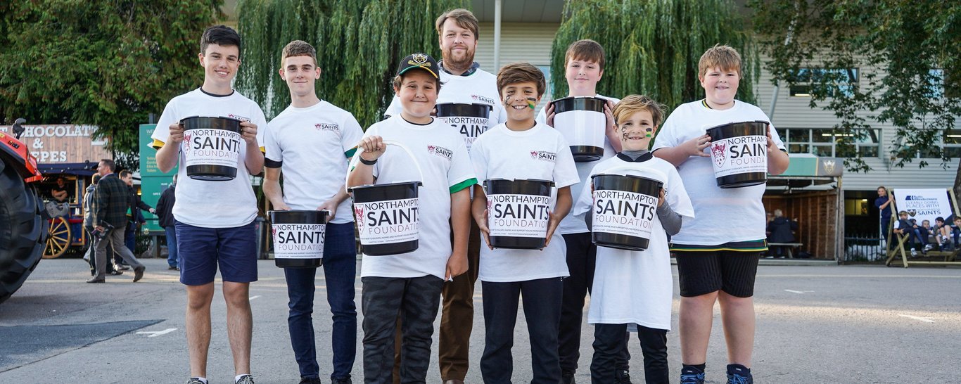 Volunteering with Northampton Saints Foundation