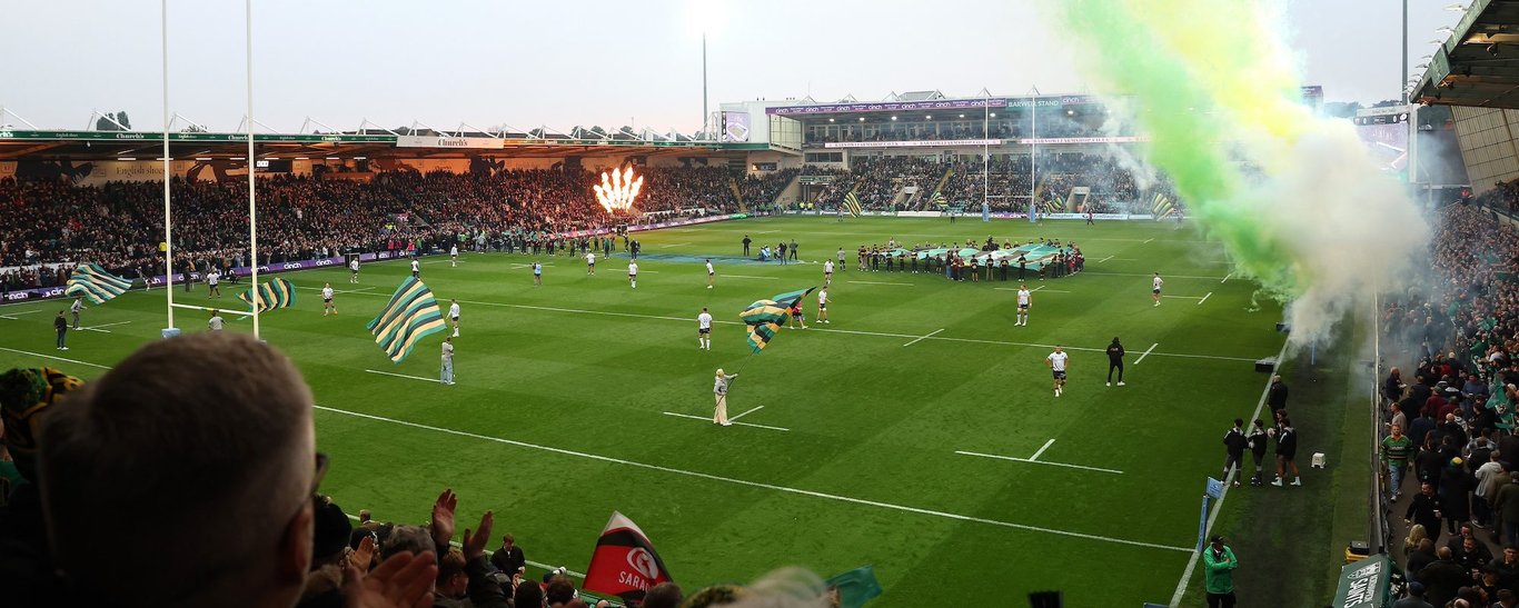 cinch Stadium at Franklin's Gardens is home to Northampton Saints