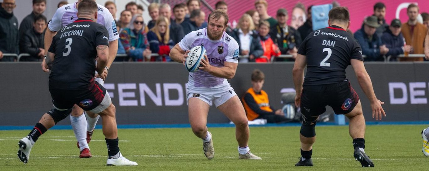 Mike Haywood of Northampton Saints