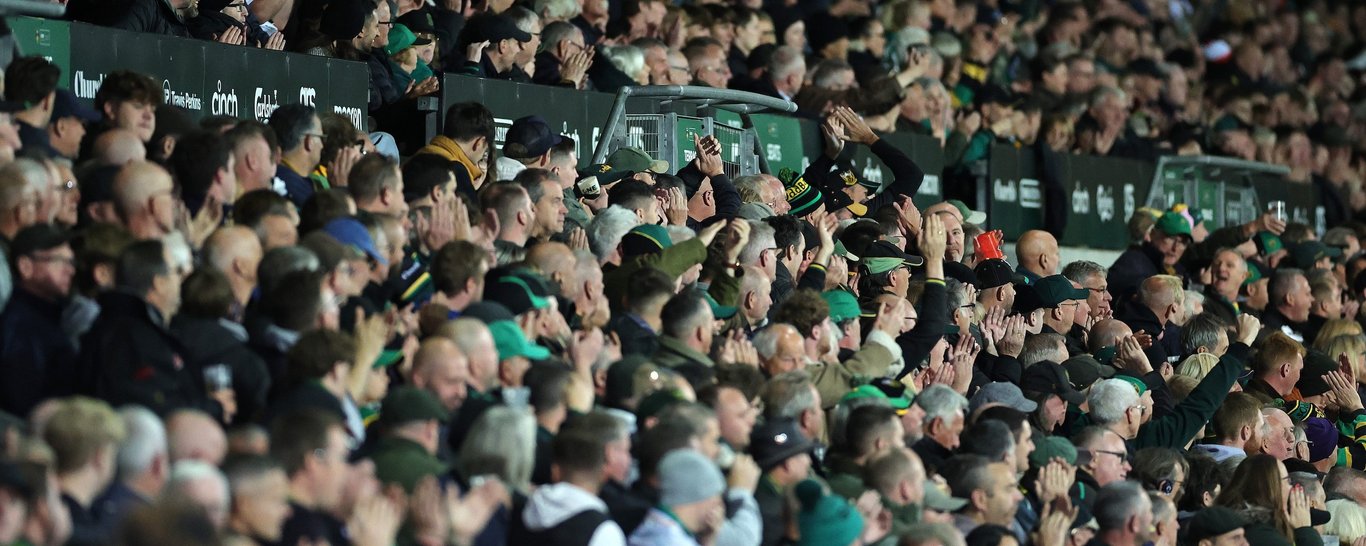 Northampton Saints supporters have sold out cinch Stadium at Franklin’s Gardens for Saints vs Harlequins