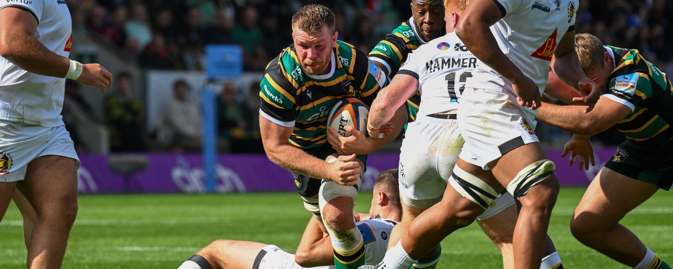 Callum Chick of Northampton Saints