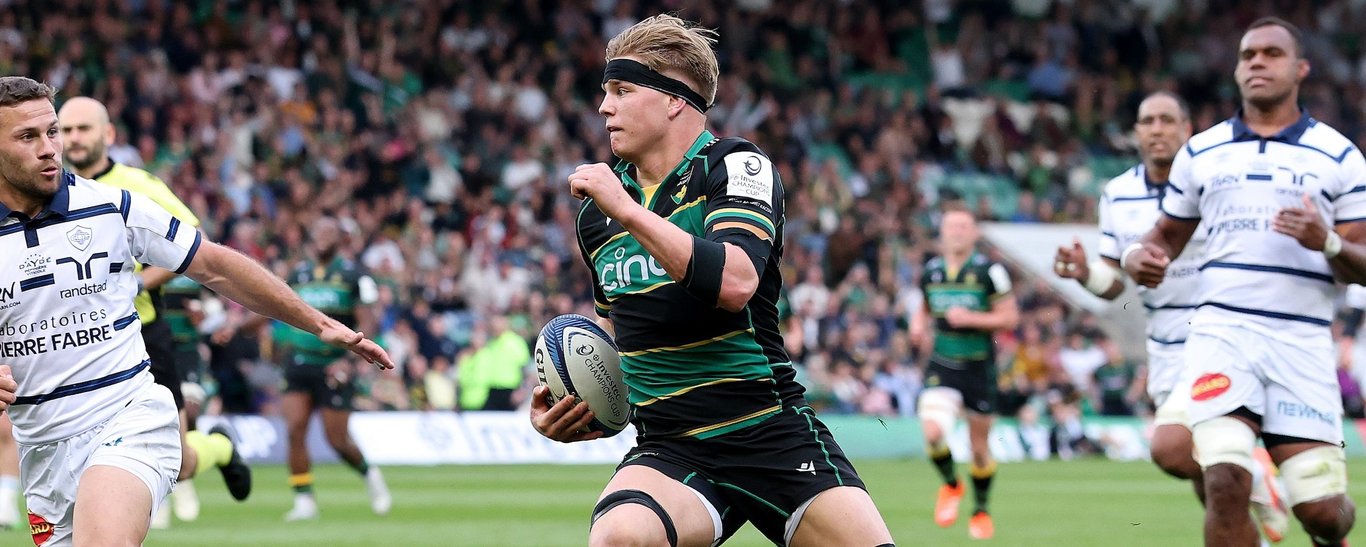 Henry Pollock of Northampton Saints