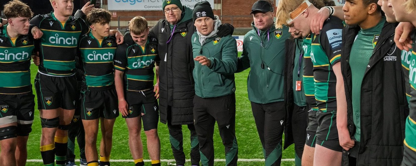 Northampton Saints Academy Coach Charlie Reed