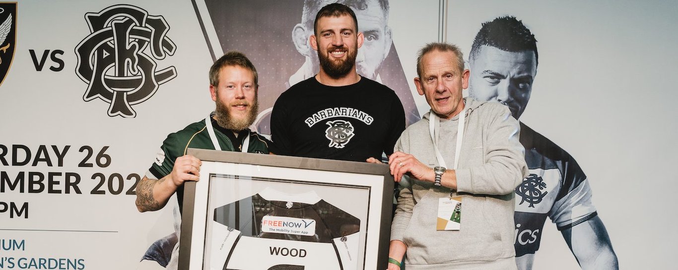 The Barbarians luncheon at Franklin’s Gardens