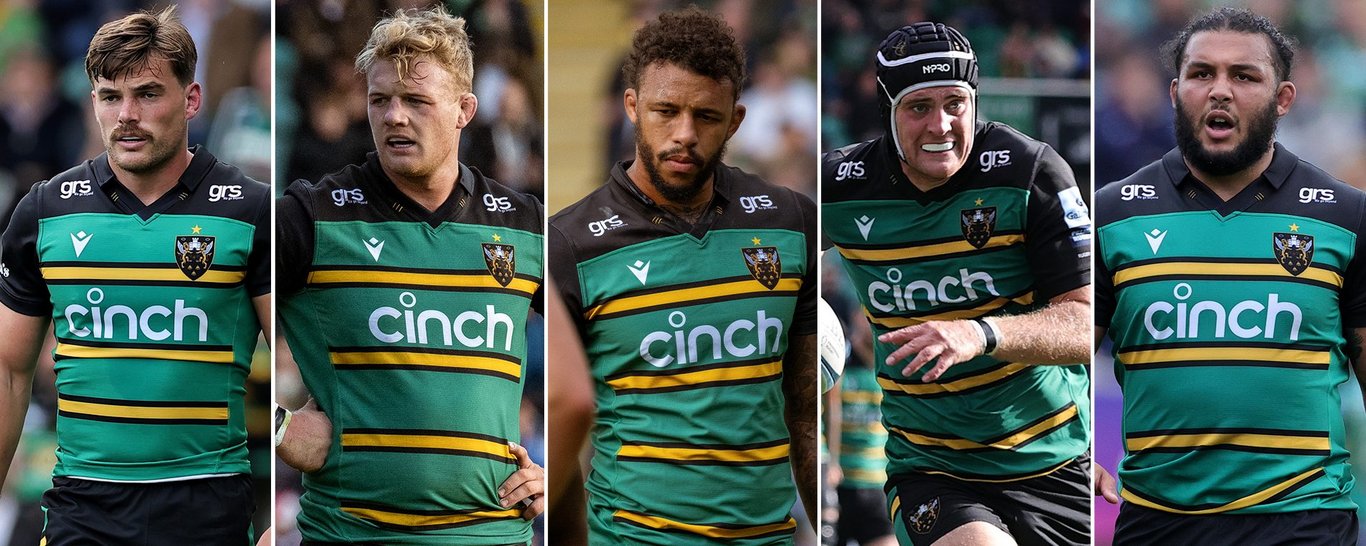 Five Saints were called up by England