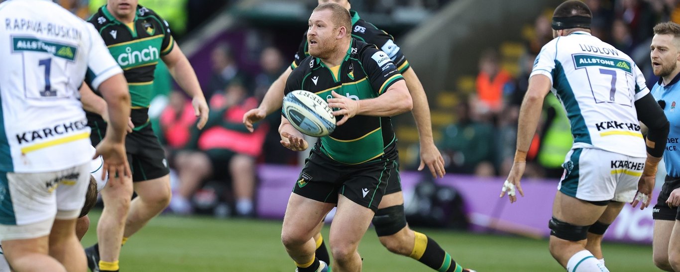 Tom West of Northampton Saints