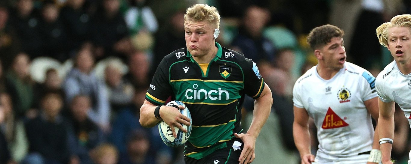 Northampton Saints’ Tom Pearson during the 2024/25 season.