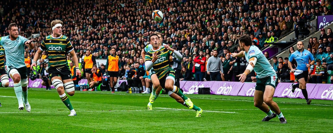 Alex Mitchell of Northampton Saints