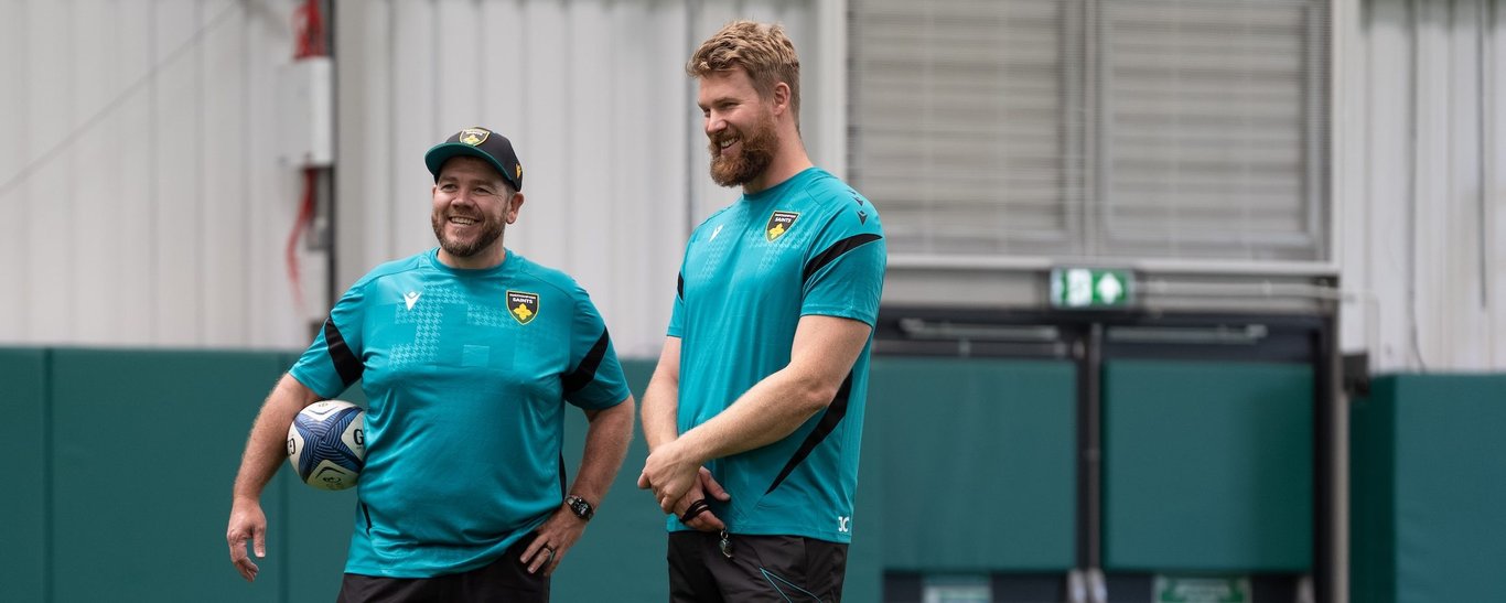 Northampton Saints’ coach James Craig