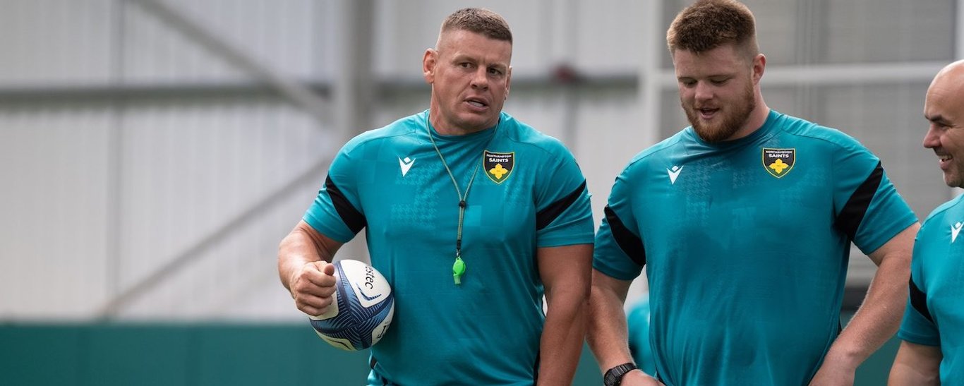 Lee Radford of Northampton Saints
