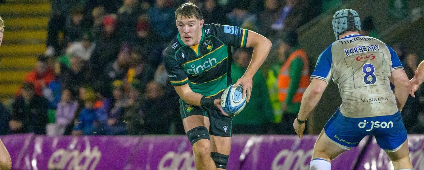 Tom Lockett of Northampton Saints