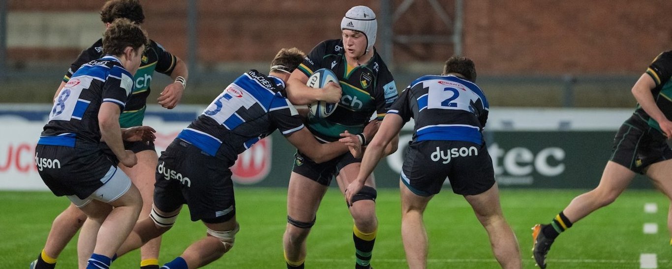 Jack Lawrence of Northampton Saints Under-18s.