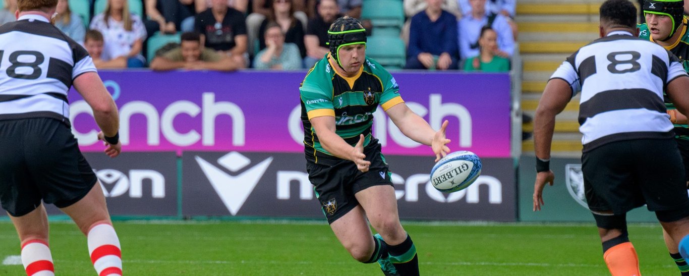 Northampton Saints' Craig Wright during the 2023/24 season