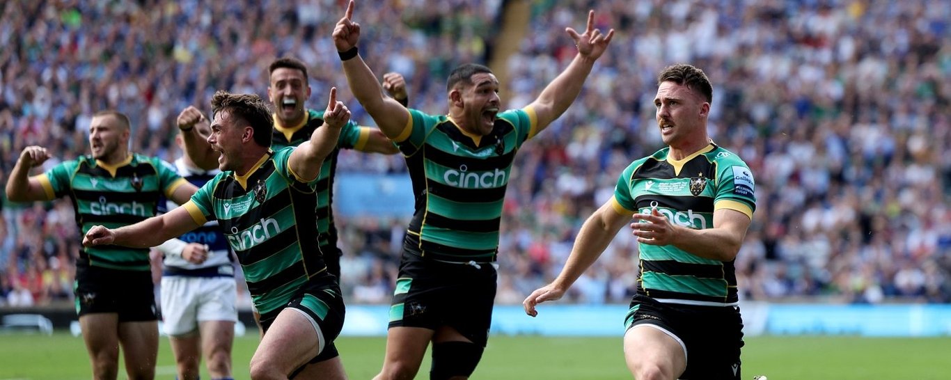 Northampton Saints win the Premiership!