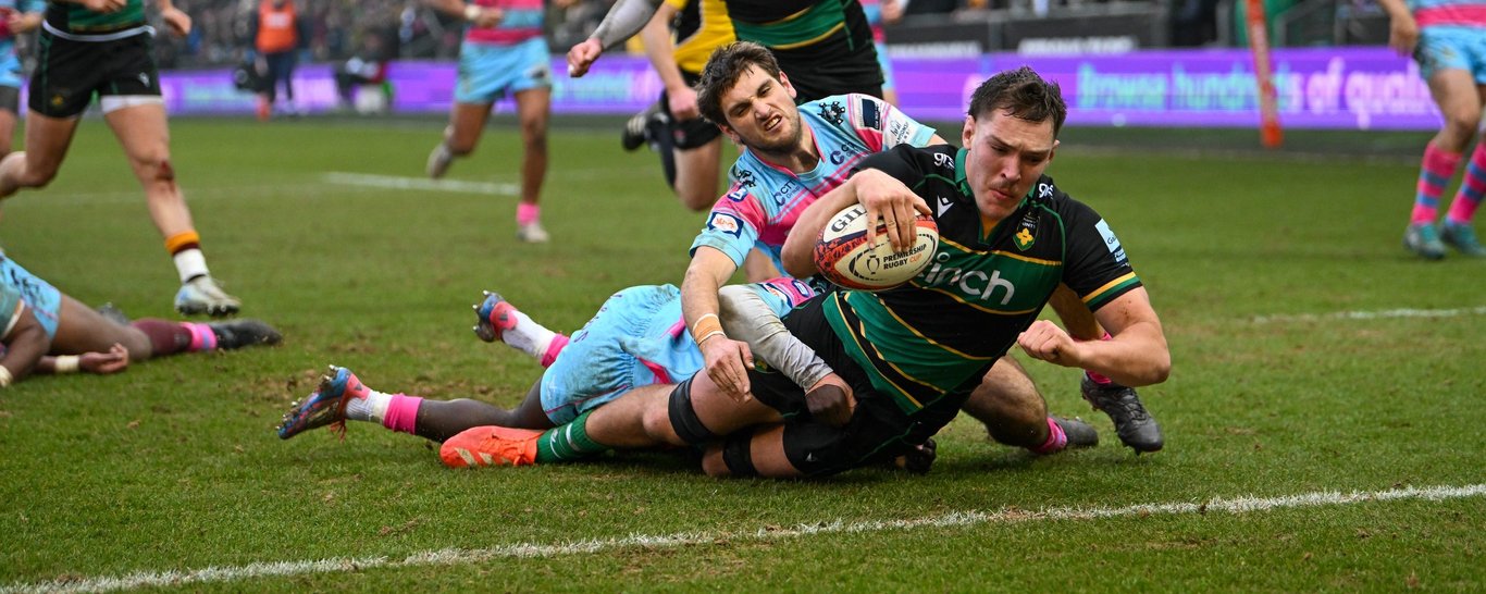 Tom Lockett of Northampton Saints