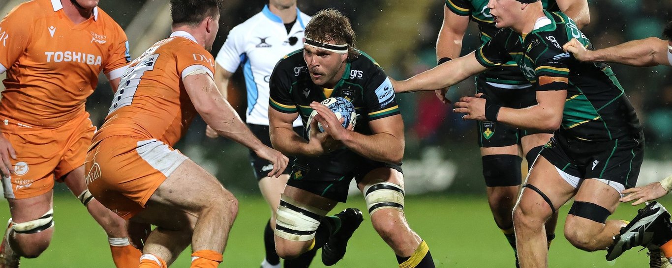 Angus Scott-Young of Northampton Saints