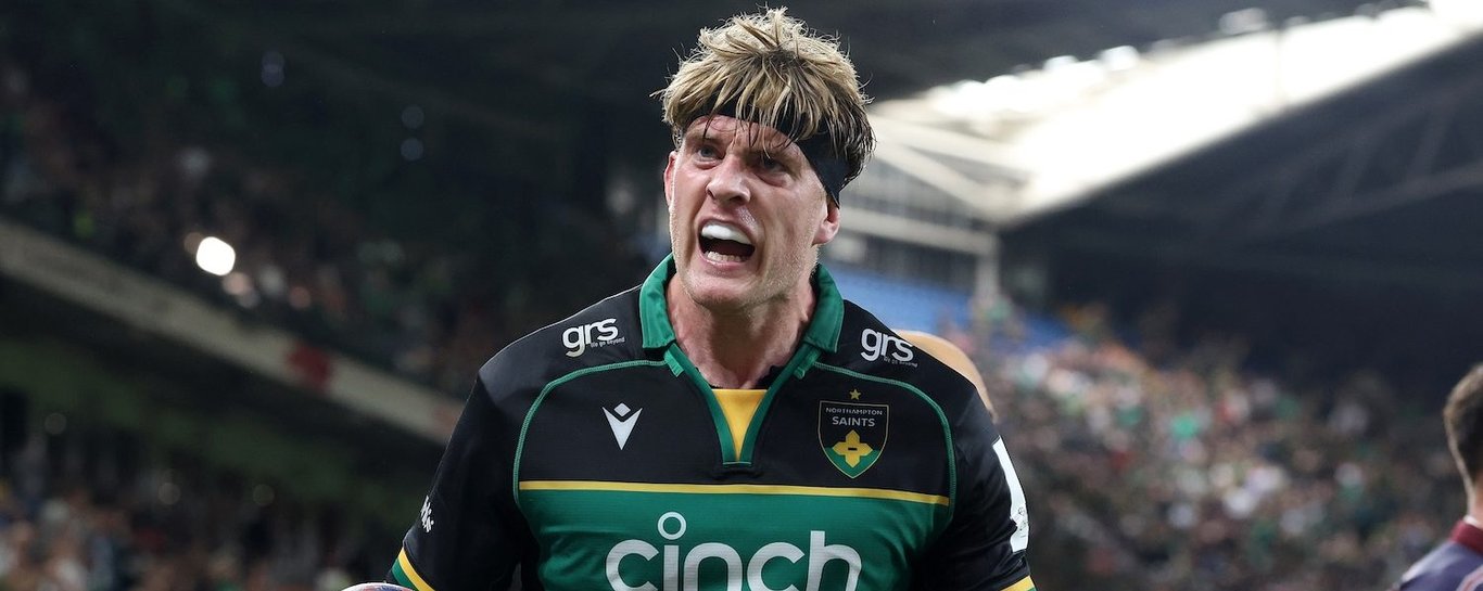 Alex Coles of Northampton Saints.