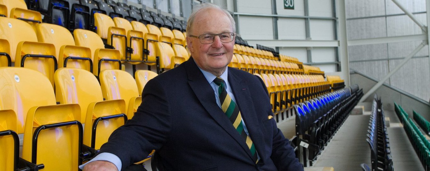 Tony Hewitt has been on Northampton Saints’ board since 1996.