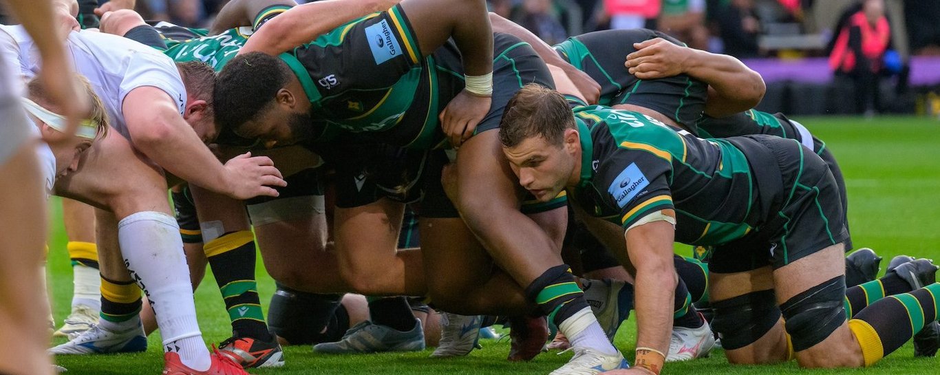 Emmanuel Iyogun of Northampton Saints