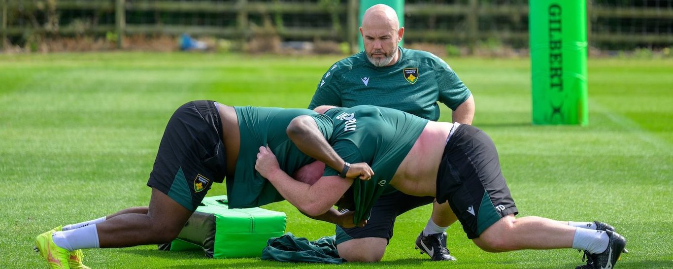 Matt Ferguson is a coach at Northampton Saints