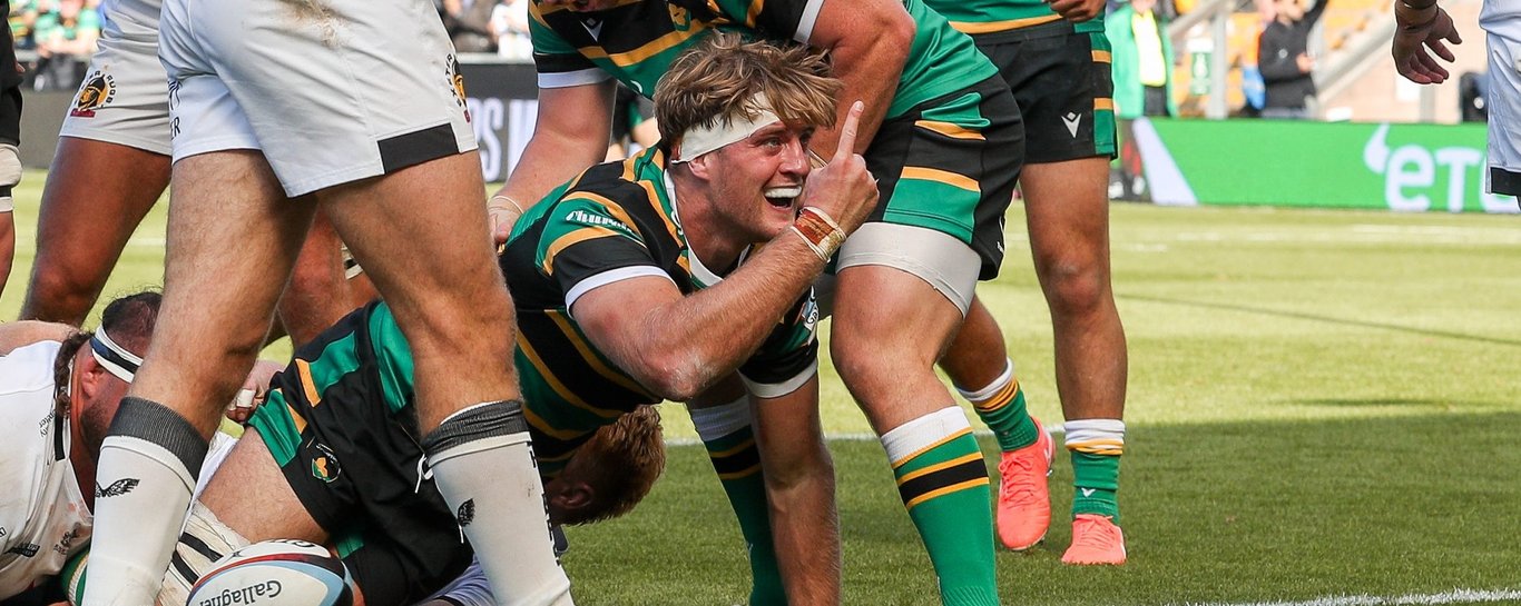 Alex Coles of Northampton Saints