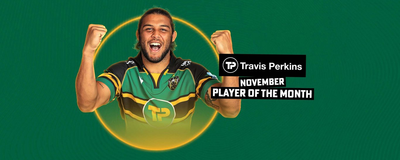 Lewis Ludlam has been named Travis Perkins Player of the Month for November after claiming almost 50% of the the supporter vote.