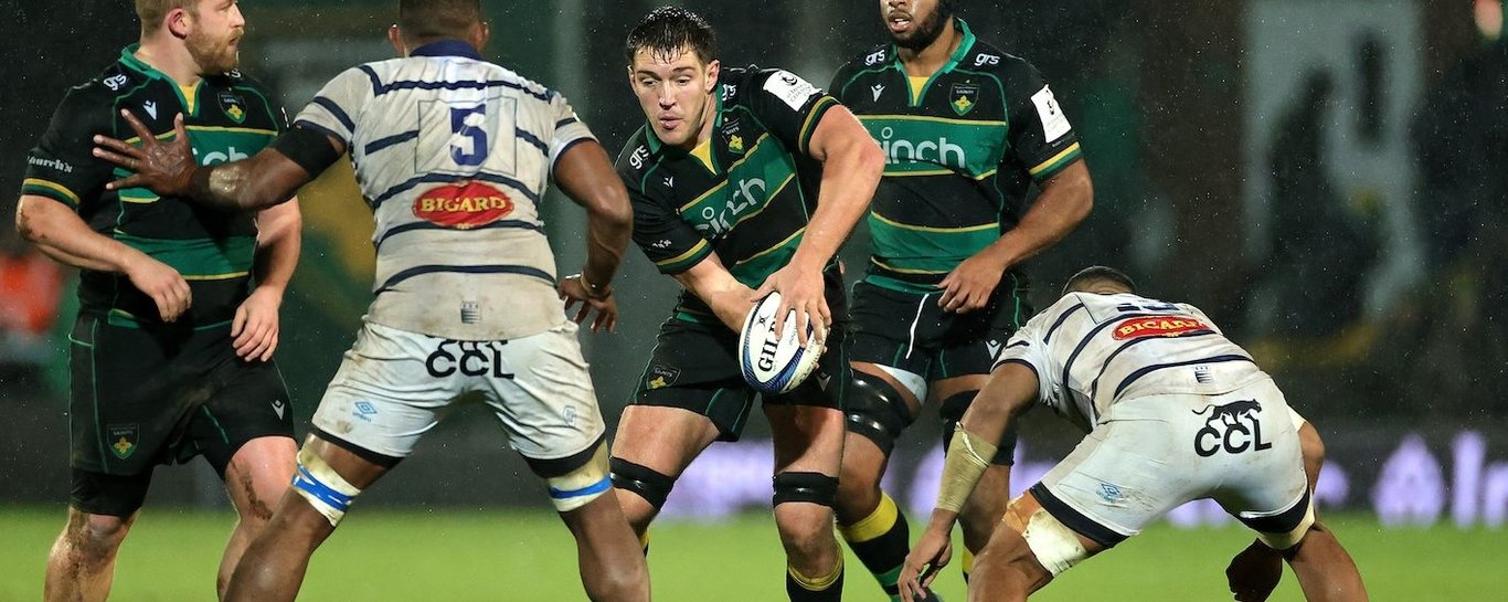 Tom Lockett of Northampton Saints.