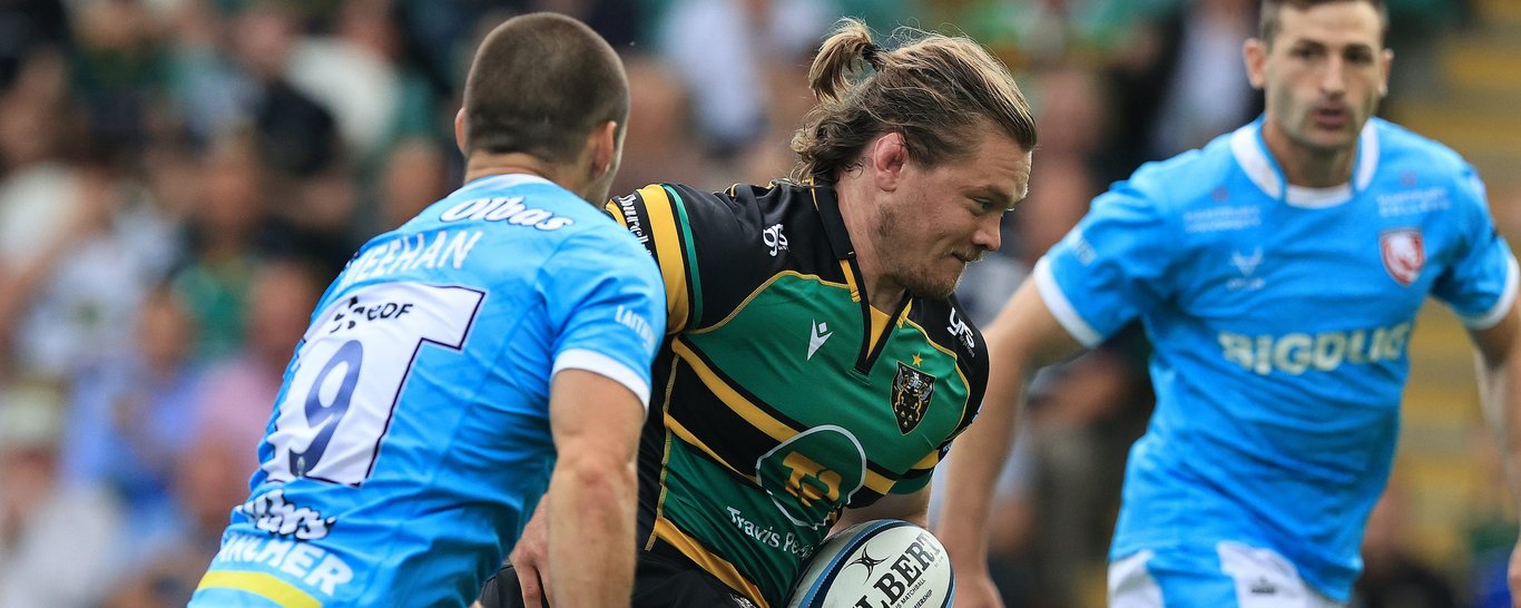 Northampton Saints' Nick Auterac during the 2021/22 season