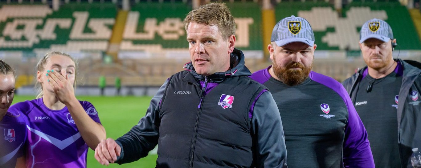 Loughborough Lightning head coach Nathan Smith
