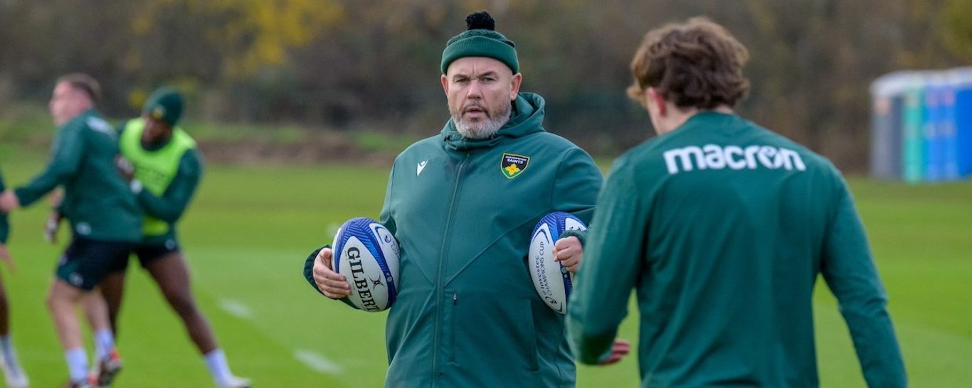 Matt Ferguson is a coach at Northampton Saints