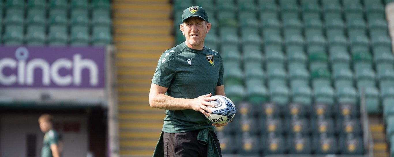 Northampton Saints’ head coach Sam Vesty