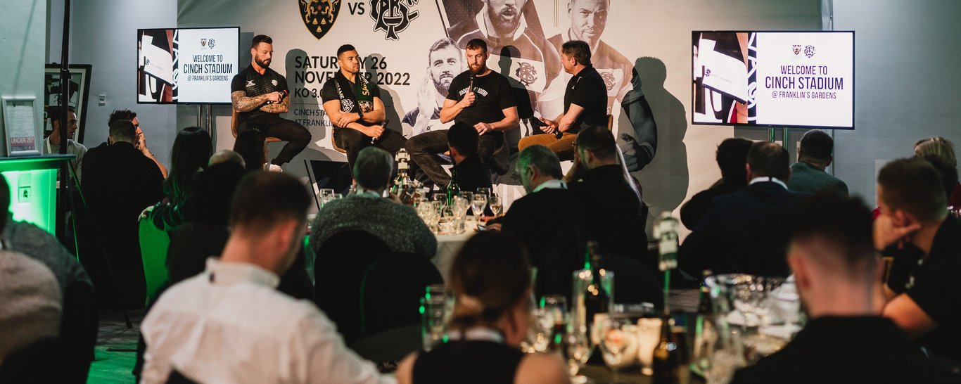 The Barbarians luncheon at Franklin’s Gardens