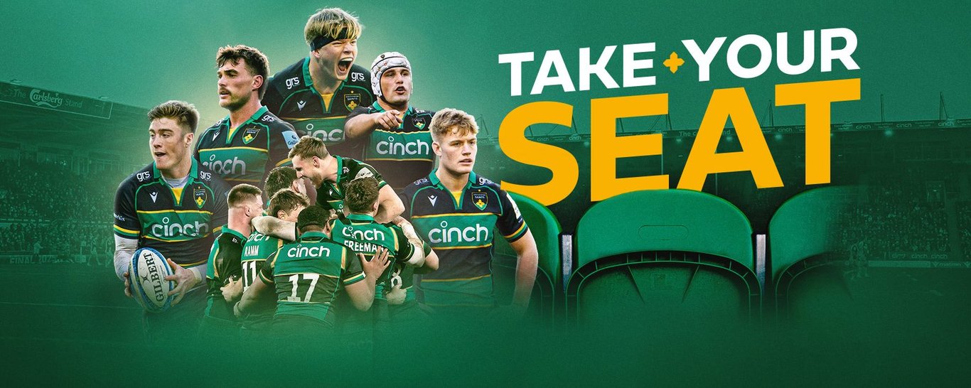 Northampton Saints Season Tickets are now available to renew.