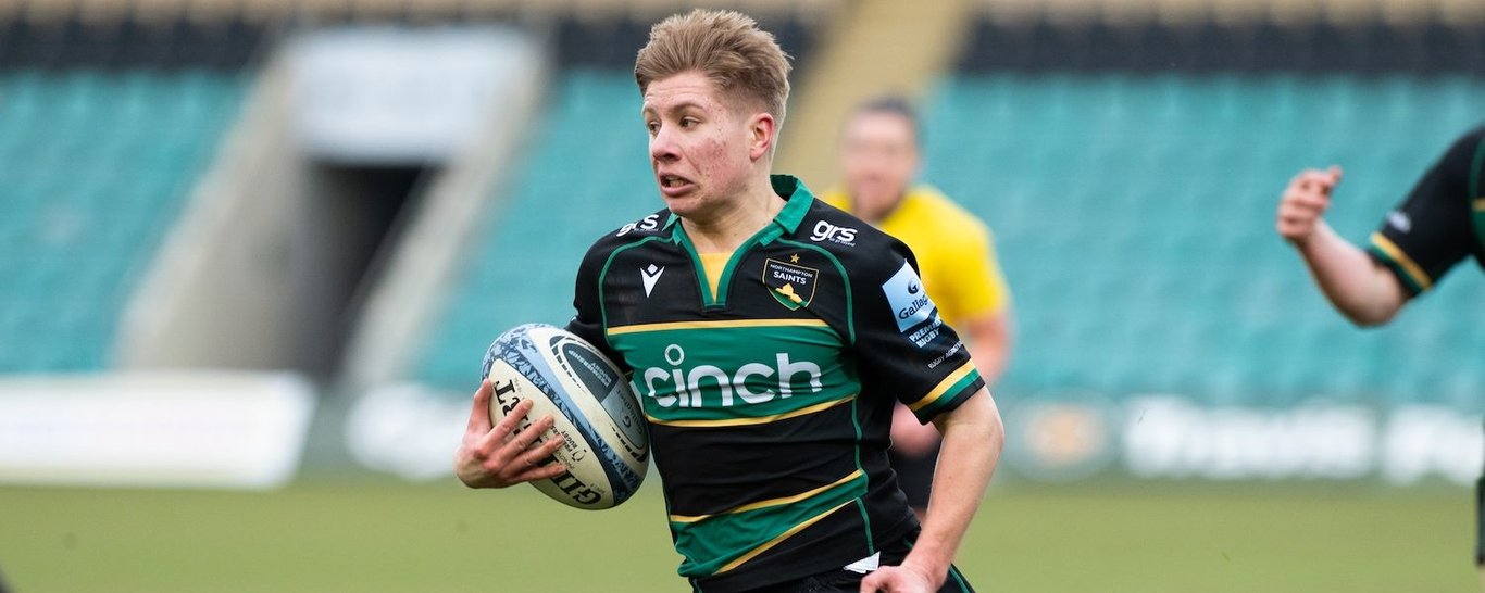 Northampton U18 Academy in action against Leicester Tigers.