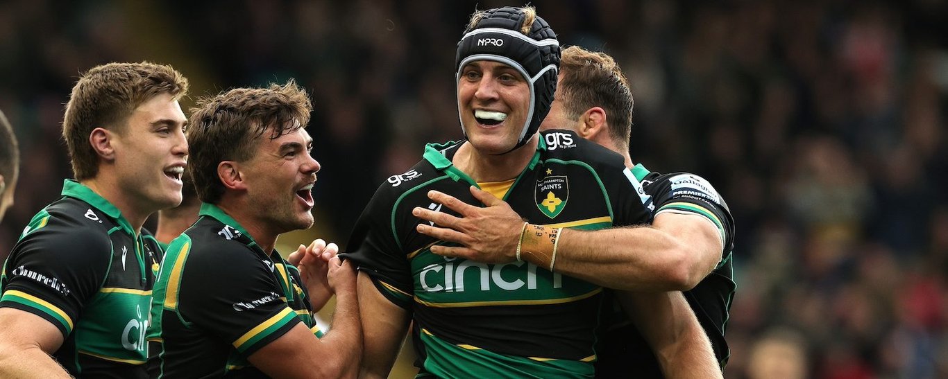 Alex Coles of Northampton Saints