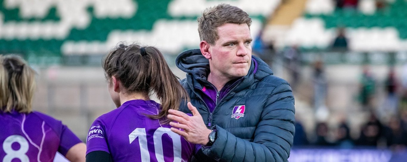 Loughborough Lightning head coach Nathan Smith