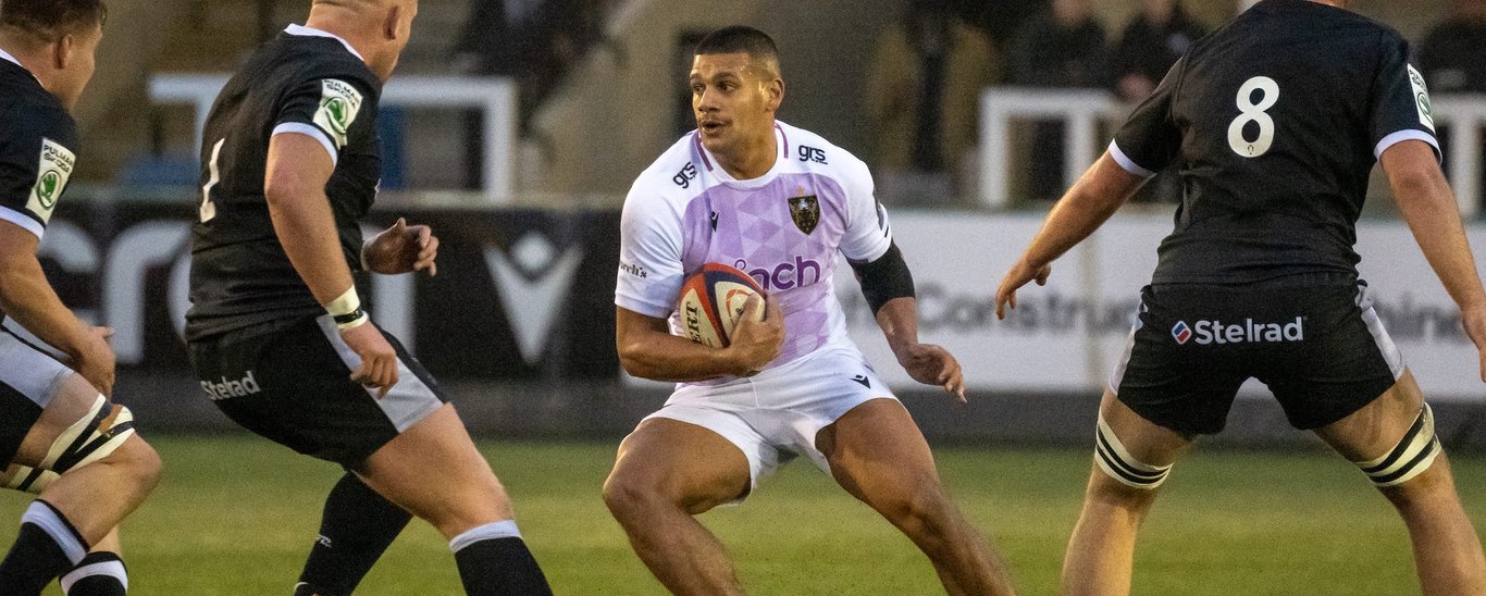 Joel Matavesi of Northampton Saints
