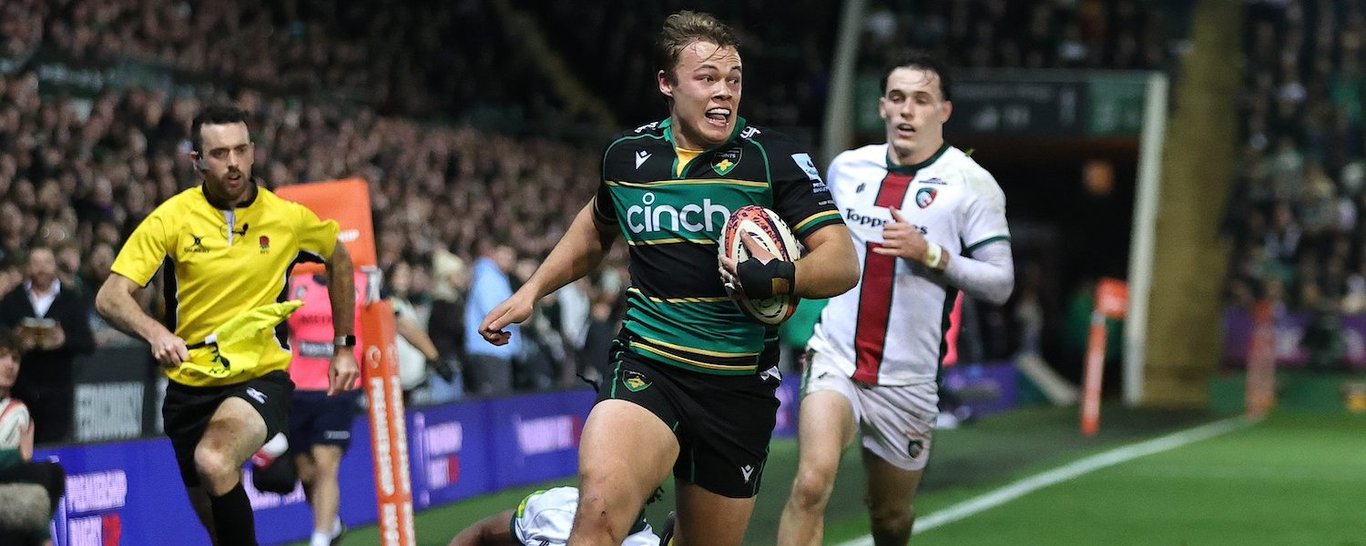 Tom Litchfield of Northampton Saints