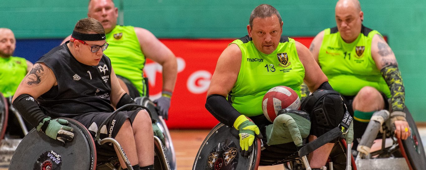 Northampton Saints Wheelchair Rugby climb to second in Premiership