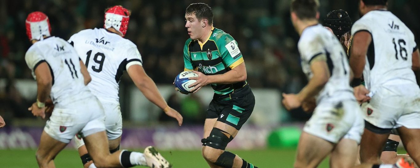 Tom Lockett of Northampton Saints